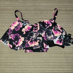 Torrid flounce bikini top